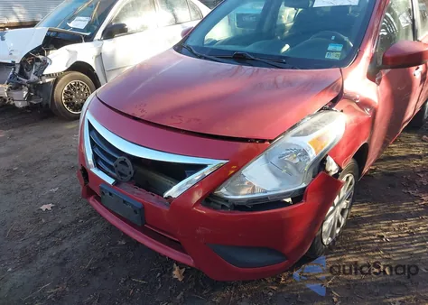2015 Nissan Versa 1.6 Sv z USA, uszkodzony, nr VIN 3N1CN7AP0FL829233